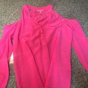 Lilly Pulitzer Elsa Cold Shoulder Top